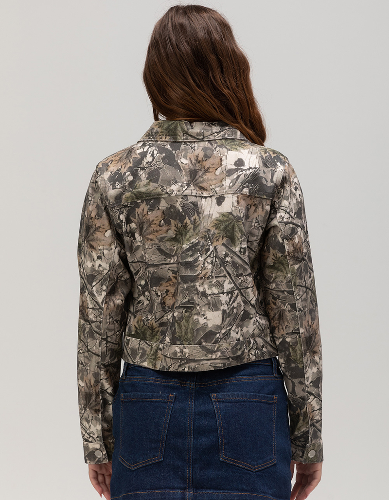 RSQ Womens Camo Trucker Jacket image number 3