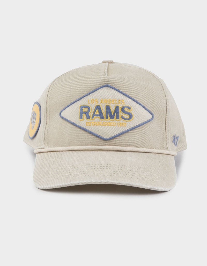 47 BRAND Los Angeles Rams Cairn '47 Hitch Snapback Hat image number 1