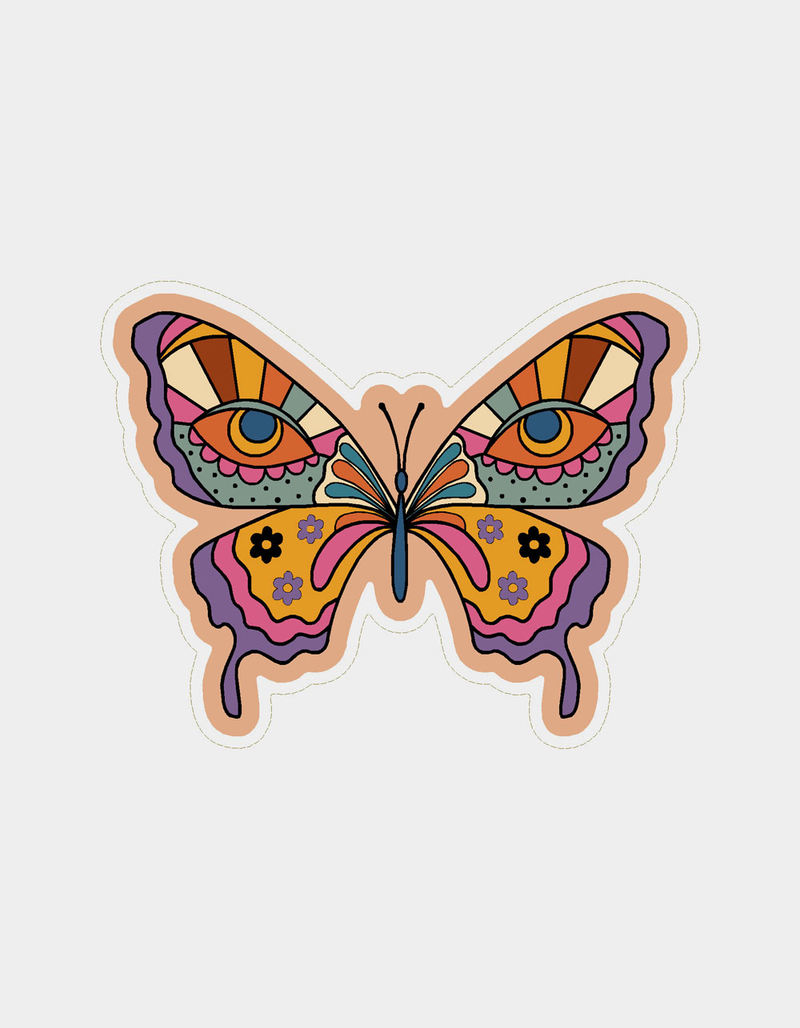 STICKER CABANA Groovy Butterfly Stickers image number 0