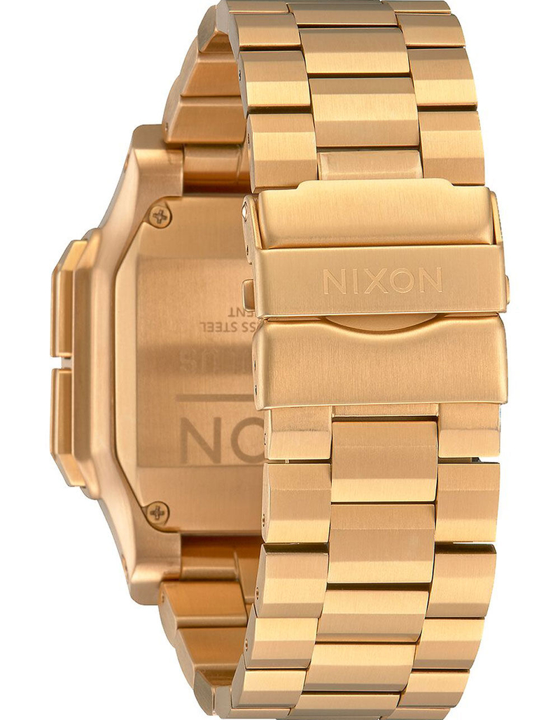 NIXON Regulus Stainless Steel Gold Watch image number 2