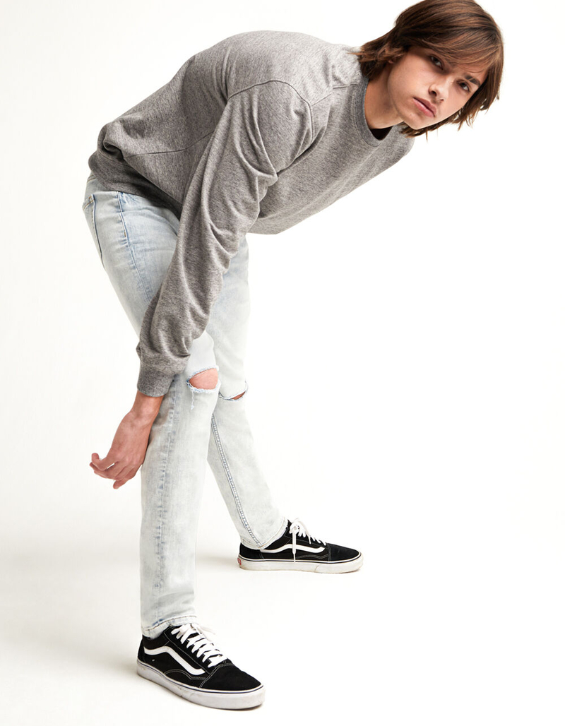 RSQ Mens Skinny Vintage Flex Jeans image number 4