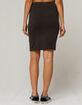 NIKXIE Side Slit Bodycon Skirt image number 4