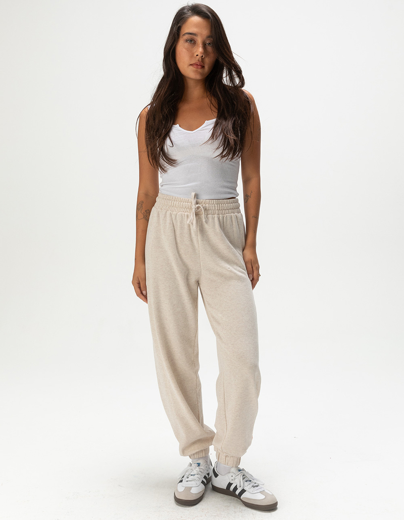 RIP CURL High Tide Womens Fleece Joggers - OATMEAL | Tillys