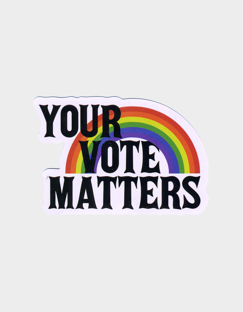 Your Vote Matters Sticker image number 0