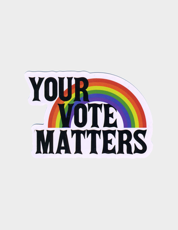 Your Vote Matters Sticker Primary Image