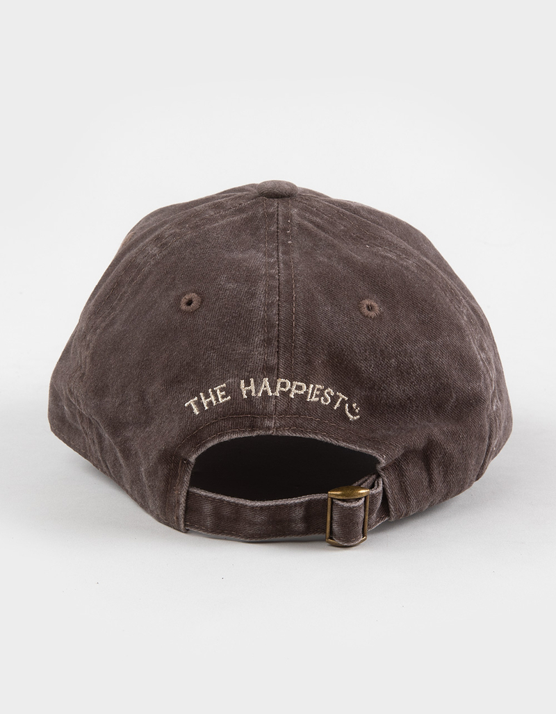 THE HAPPIEST No Paparazzi Womens Strapback Dad Hat image number 2
