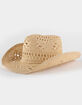 Straw Womens Cowboy Hat image number 1