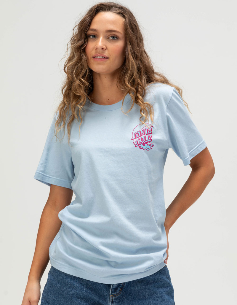 SANTA CRUZ Moon Dot Reflection Womens Tee image number 1