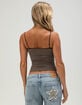 FULL TILT Seamless Stripe Womens Cami image number 4