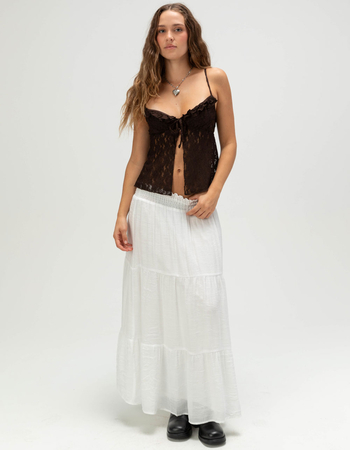 WEST OF MELROSE Lace Flyaway Womens Cami Alternative Image