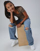 RSQ Girls High Rise Wide Leg Jeans image number 8