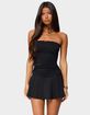 EDIKTED Evonna Strapless Flared Romper image number 1