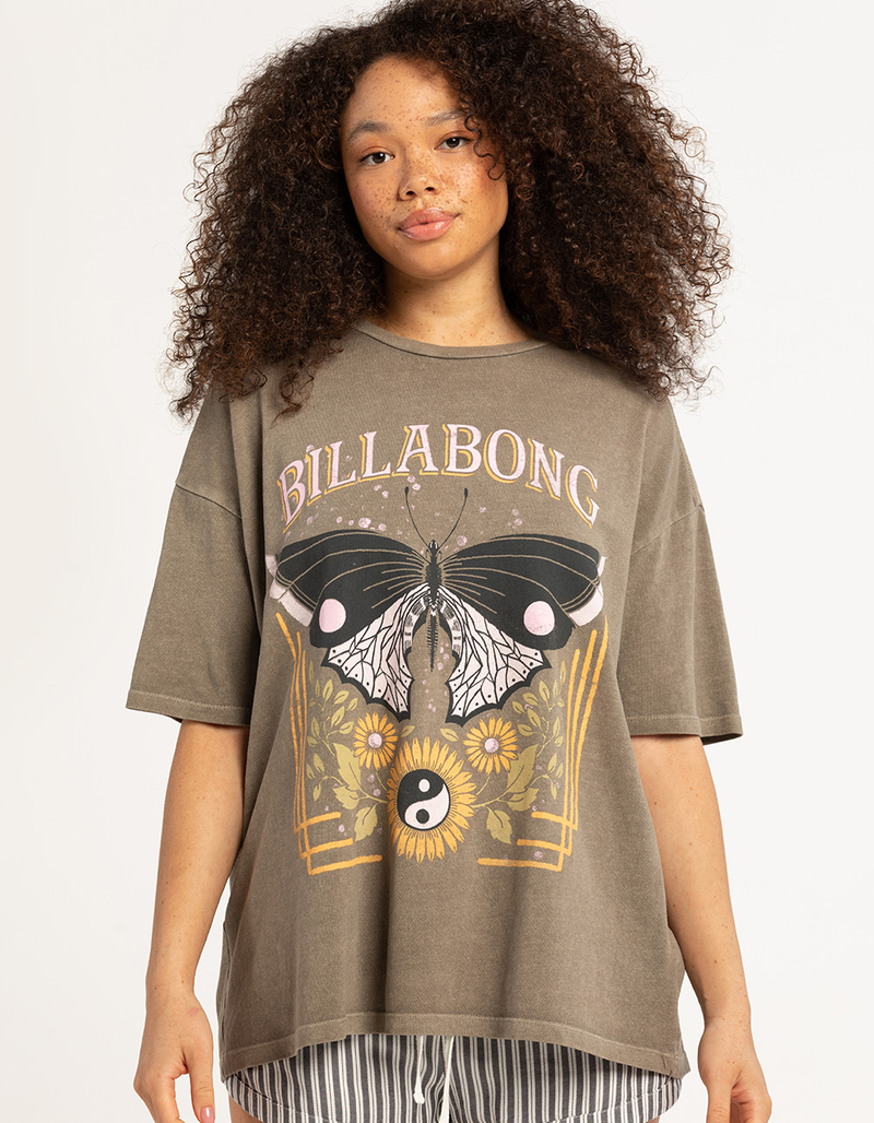 BILLABONG Balance Butterfly Womens Boyfriend Tee image number 0