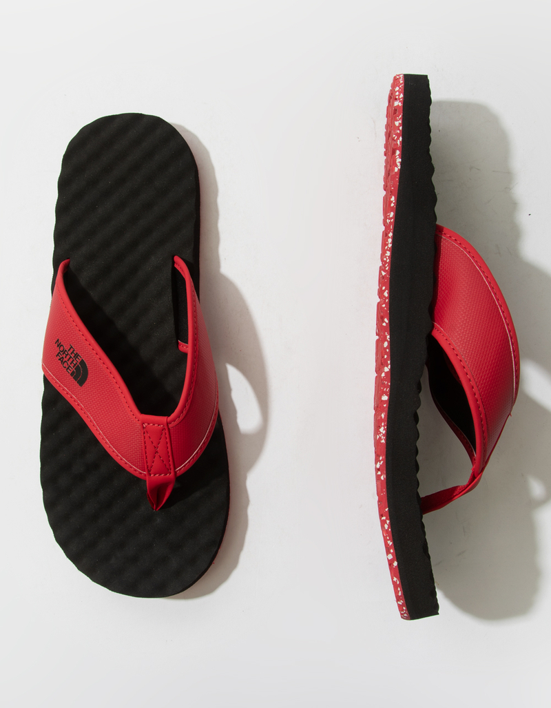 THE NORTH FACE Base Camp II Mens Flip Flop Sandals RED COMBO Tillys