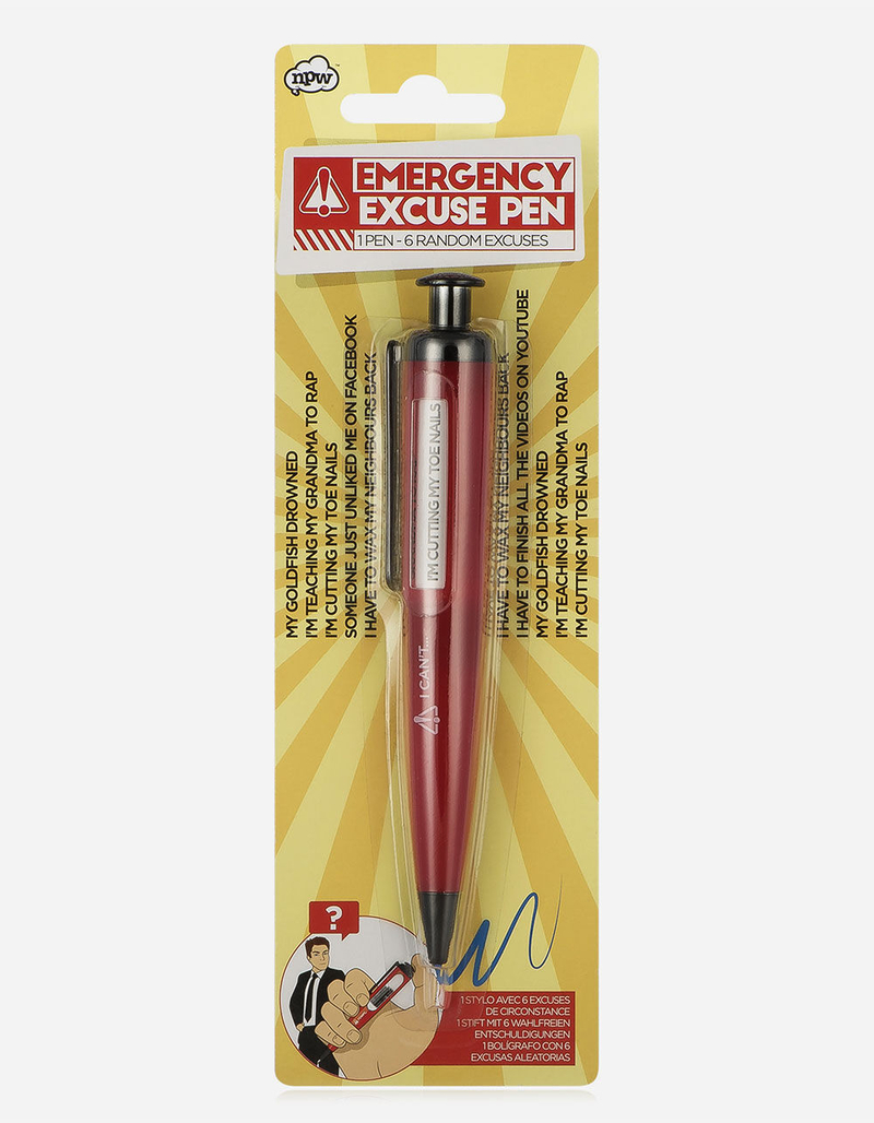 Emergency Excuse Pen image number 0