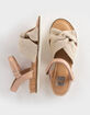 DV by DOLCE VITA Davis Girls Woven Sandals image number 5