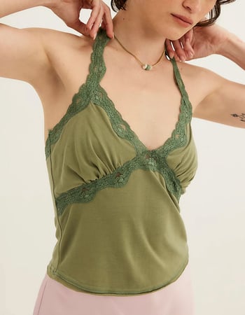 FREE PEOPLE Brooke Womens Halter Top Primary Image