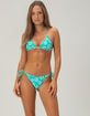 DAMSEL Hilo Texture Reversible Triangle Bikini Top image number 5