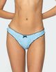 EDIKTED Golden Ruffle Edge Bikini Bottoms image number 2