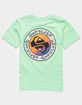 QUIKSILVER In Circles Little Boys Mint T-Shirt (4-7) image number 1