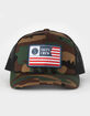 SALTY CREW Freedom Flag Retro Mens Trucker Hat image number 1