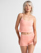 SKY AND SPARROW Womens Pointelle Shorts image number 1