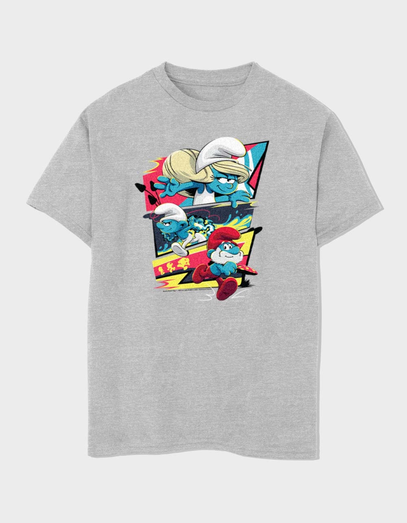 THE SMURFS Running Unisex Kids Tee image number 0