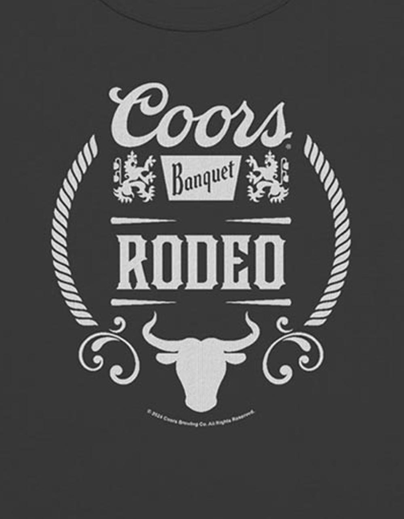 COORS Banquet Rodeo Womens Baby Tee image number 1