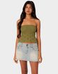 EDIKTED Niki Crochet Strapless Top image number 1