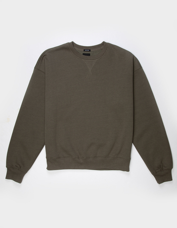 RSQ Mens Oversized Crewneck Sweatshirt Alternative Image
