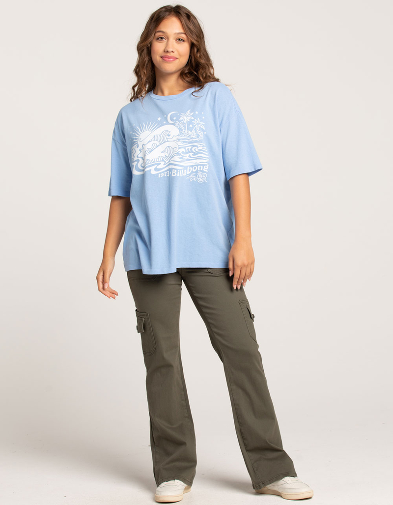 BILLABONG Outta The Blue Womens Oversized Tee image number 3