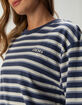 BDG Urban Outfitters Kai Womens Boxy Long Sleeve Stripe Tee image number 5