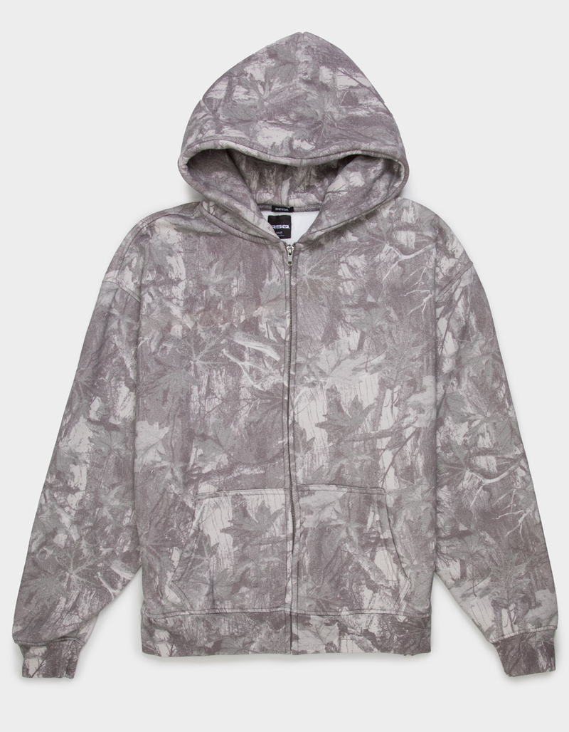 RSQ Mens Oversized Zip-Up Hoodie image number 6