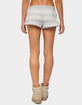 EDIKTED Bryne Striped Tie Waist Shorts image number 3