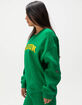 HYPE AND VICE University of Oregon Womens Crewneck Sweatshirt image number 3