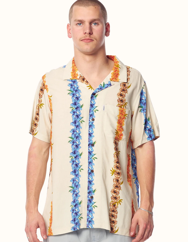 MISFIT SHAPES Candle Kings Mens Button Up Shirt image number 1