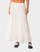EDIKTED Charlotte Tiered Womens Maxi Skirt image number 1