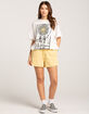 RVCA Test Drive Womens Fleece Shorts image number 5