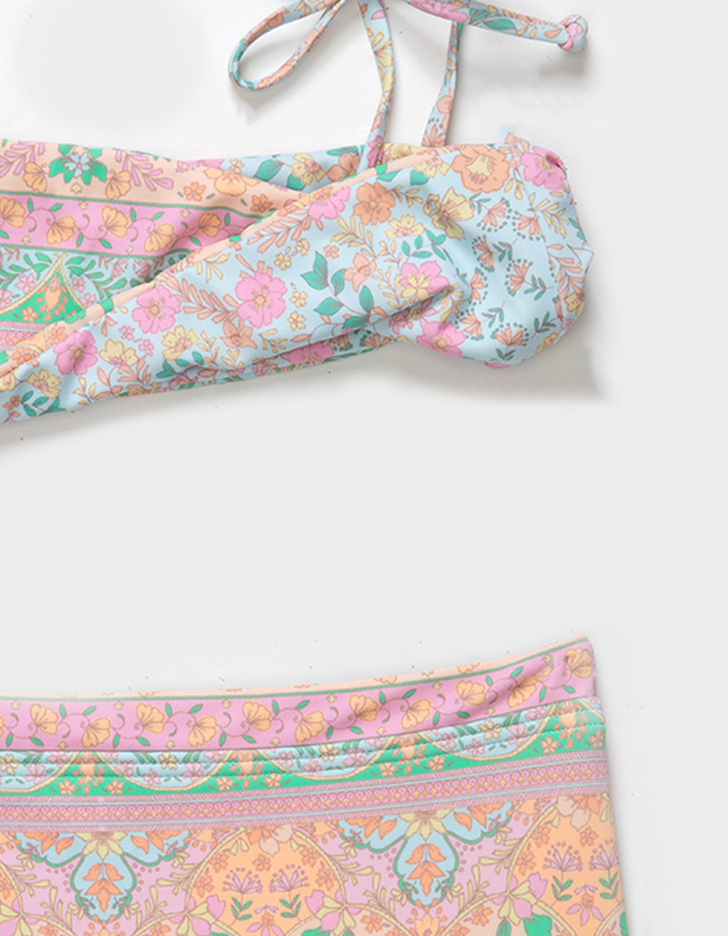 BILLABONG In My Dreams Girls Reversible Strappy Tank Bikini Set image number 2