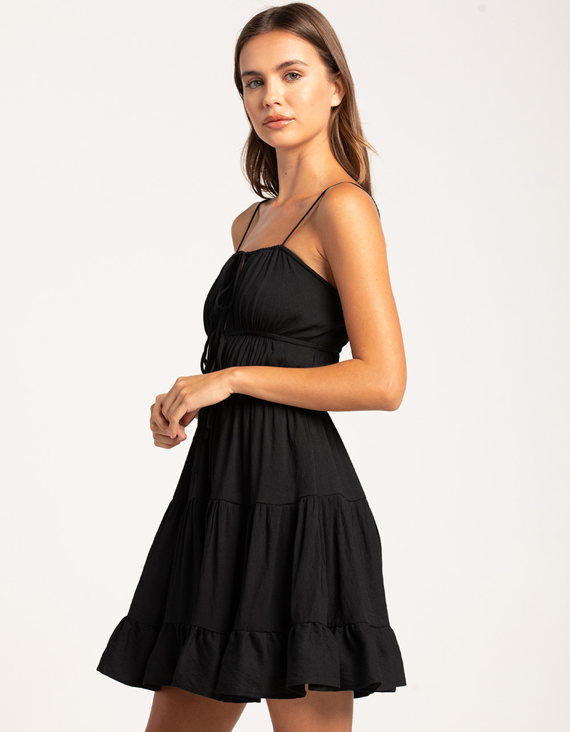 COTTON CANDY LA Womens Tiered Short Dress image number 1