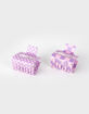 FULL TILT 2 Pack Checkered Hair Clips image number 1