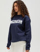 LE SURF Wetsuits Womens Crewneck Sweatshirt image number 2