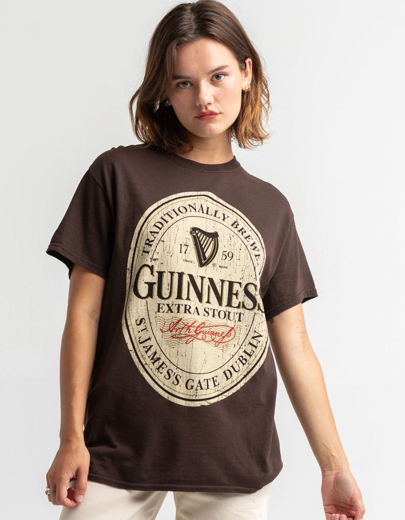 BREW CITY Guinness Womens Oversize Tee image number 0