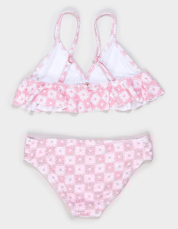 RAISINS Beach Check Girls Bralette Bikini Set Alternative Image