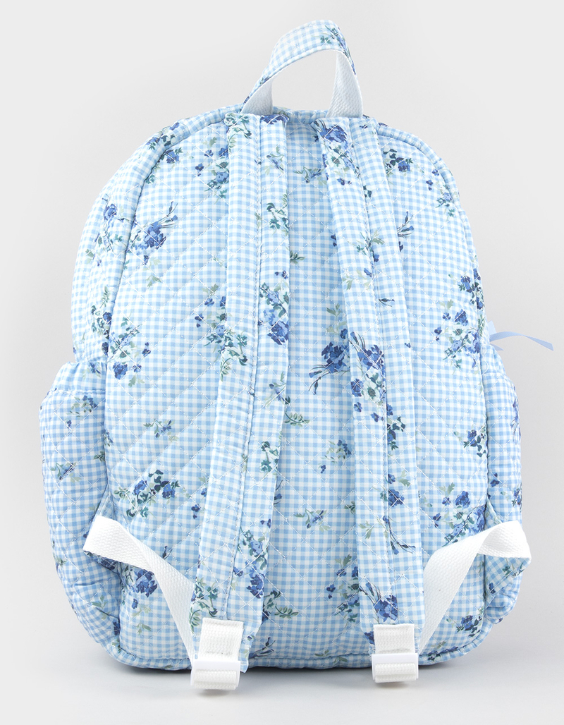 TILLYS Floral Quilted Backpack image number 3