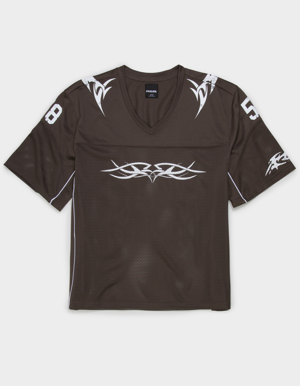 RSQ Mens Mesh Football Jersey - BROWN | Tillys