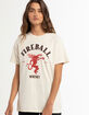RIPPLE JUNCTION Fireball Womens Oversized Tee image number 1