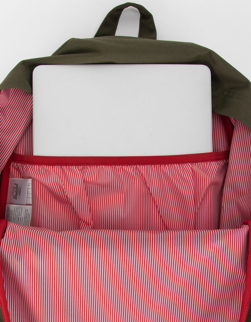 HERSCHEL SUPPLY CO. Classic XL Ivy Green Backpack image number 3