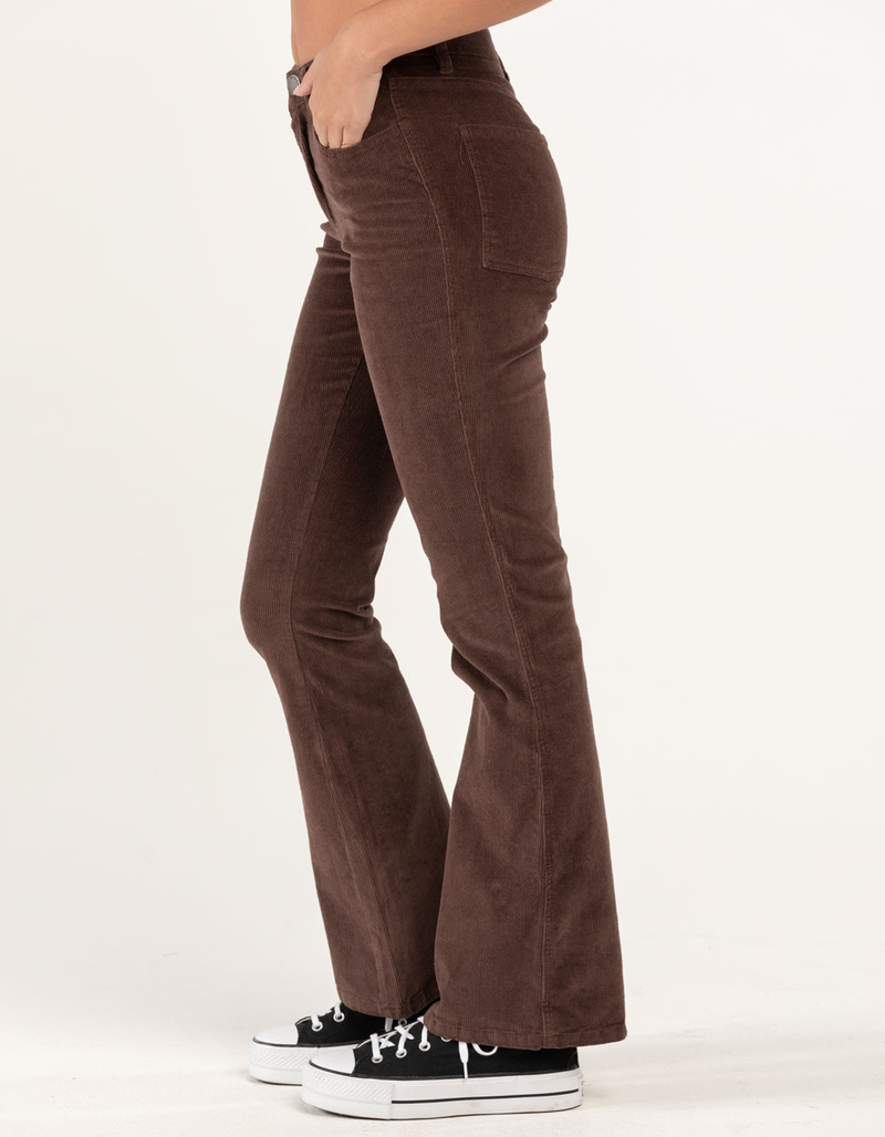 RSQ Womens High Rise Corduroy Flare Pants image number 1