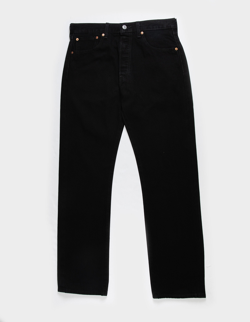 LEVI'S 501 Original Mens Jeans - Black image number 4